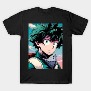 Anime Wonderland: Whimsical Art Prints Featuring Manga-Inspired Designs for Otaku Bliss! T-Shirt